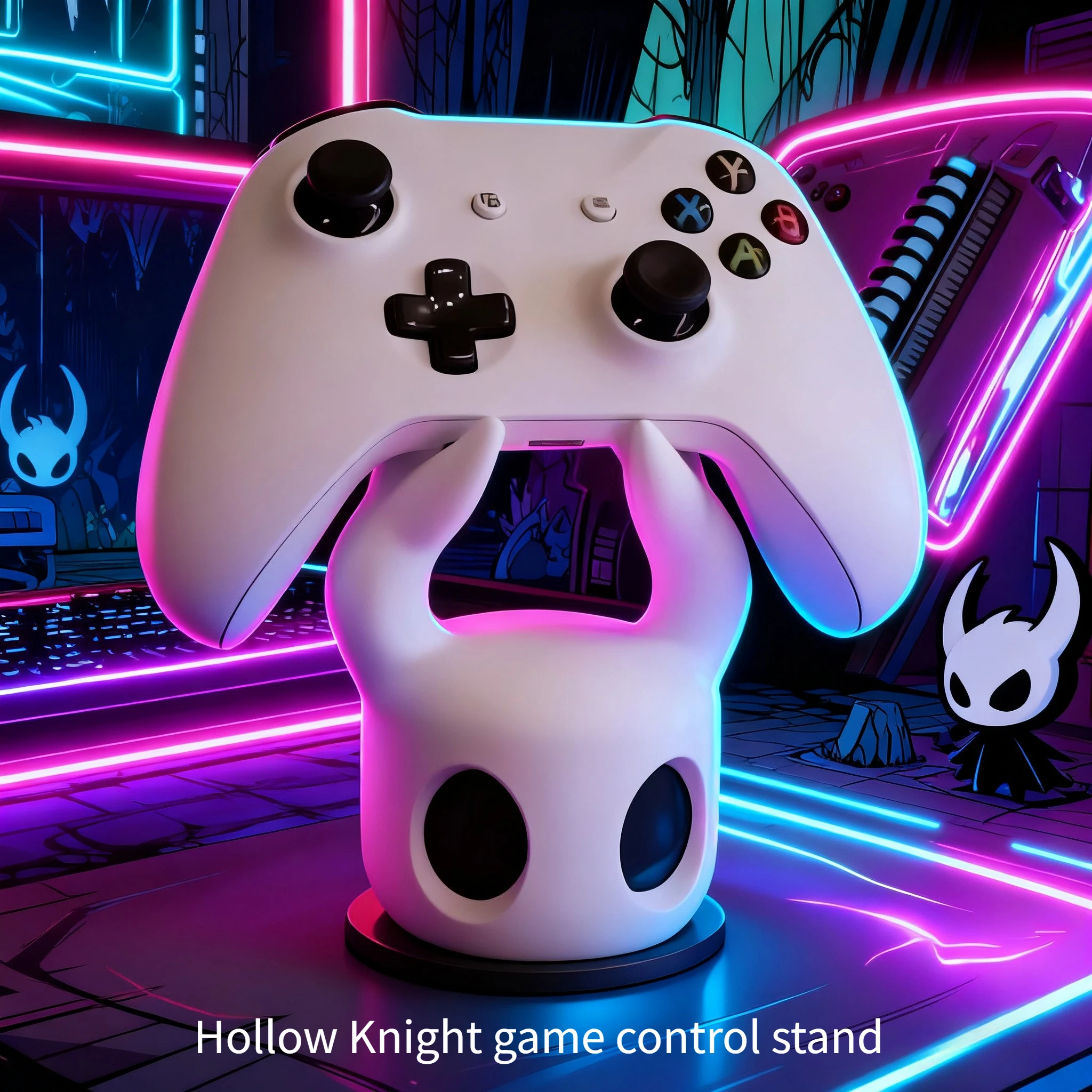 Gaming Accessories Ps5 - ขาตั้งคอนโทรลเลอร์เกมอเนกประสงค์แบบใหม่ ใช้งานร่วมกับ PS4/PS5/Switch ลาย Hollow Knight