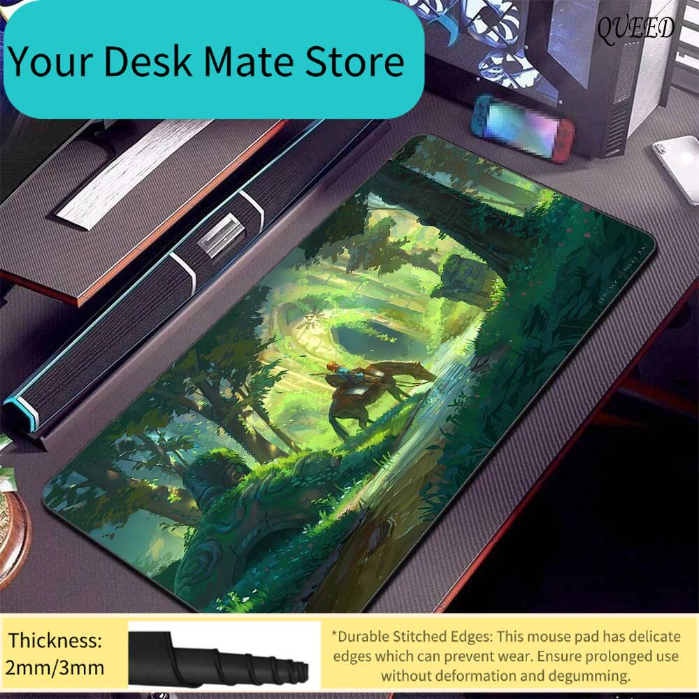 Zelda Gaming Accessories - พีซีเกมเมอร์ แคปิทเทล เซลด้า ออฟ เลเจนด์ส แผ่นรองเมาส์