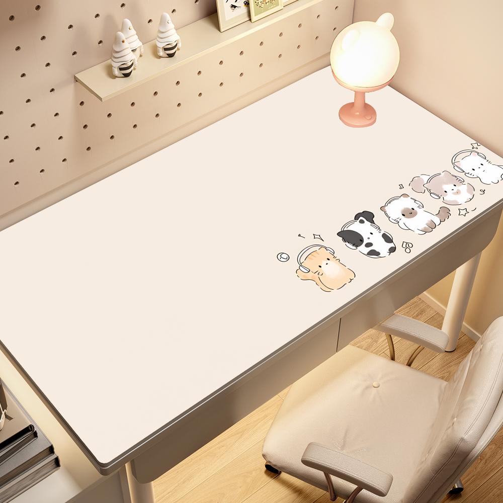 Gaming Accessories Drawing - แผ่นรองเมาส์ RGB อุปกรณ์เสริมสำหรับเล่นเกมการวาดภาพเชิงกลแผ่นรองเมาส์ HD ขนาดใหญ่พรมยางธรรมชาติแผ่นรองโต๊ะกันลื่นพรมสำนักงาน HYBXAXC