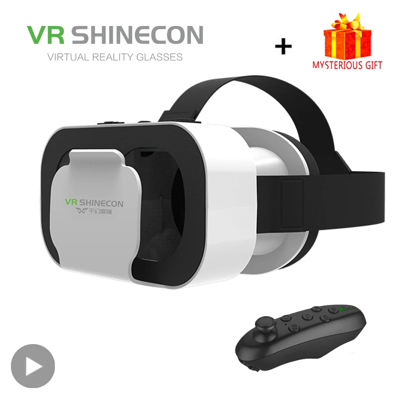 Gaming Accessories For 8 Year Old - แว่นตาเสมือนจริง Shinecon Viar VR ชุดอุปกรณ์ 3