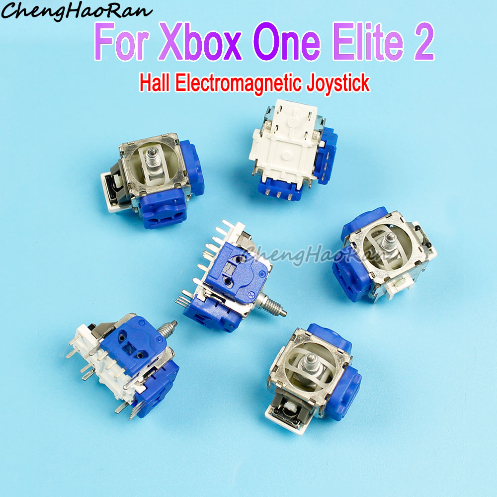 Jjk Gaming Accessories - 1ชิ้นสำหรับห้องโถง3D จอยสติ๊กแม่เหล็กไฟฟ้าสำหรับ Xbox One Elite 2คอนโทรลเลอร์ชิ้นส่วนอะไหล่โพเทนชิโอมิเตอร์เซ็นเซอร์ไม้ยืด
