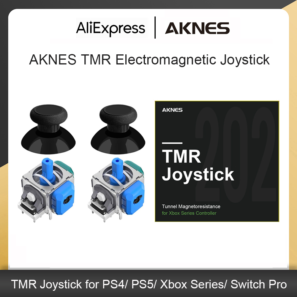 Gaming Accessories Ps5 - AKNES×HALLPI TMR แม่เหล็กไฟฟ้าไม่มีจอยสติ๊ก Drift สําหรับ PS4
