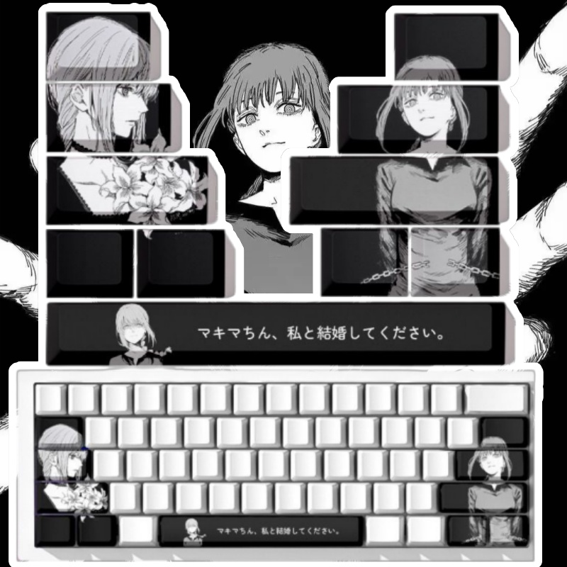 คีย์แคปธีมอนิเมะ Chainsaw Man  - Jjk Gaming Accessories บทวิจารณ์และราคา