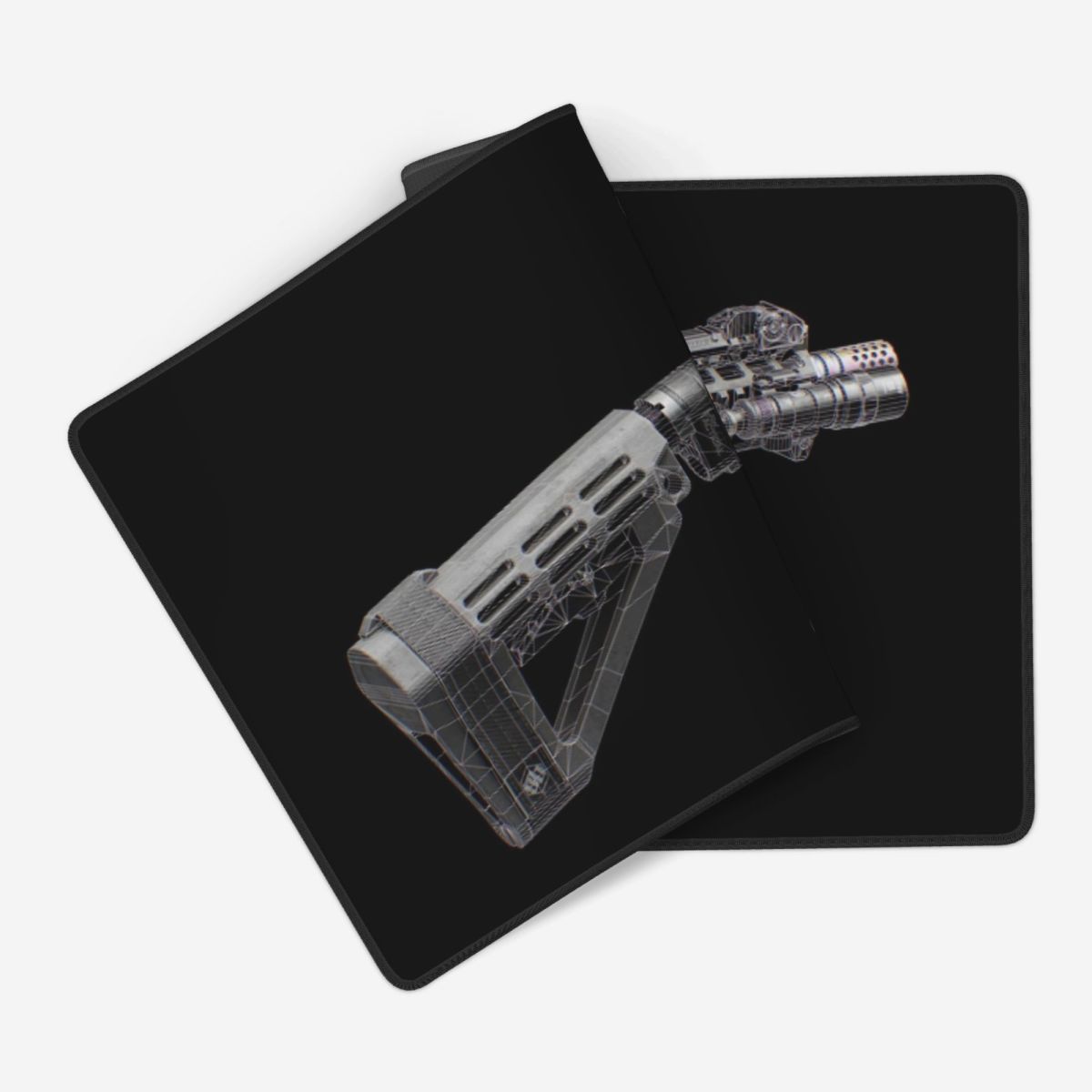 แผ่นรองเมาส์ขนาดใหญ่ ลายปืน ดี - Gaming Accessories Drawing บทวิจารณ์และราคา