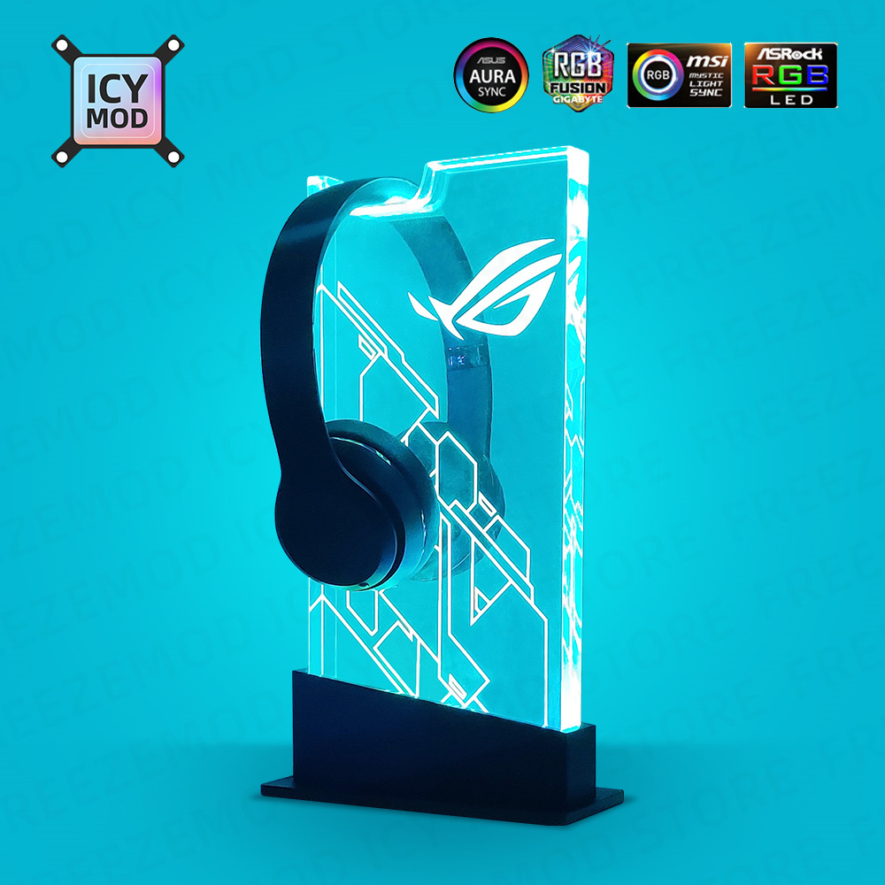 แชสซีที่ใส่ชุดหูฟัง RGB ที่วาง - Headset Stand Rgb บทวิจารณ์และราคา
