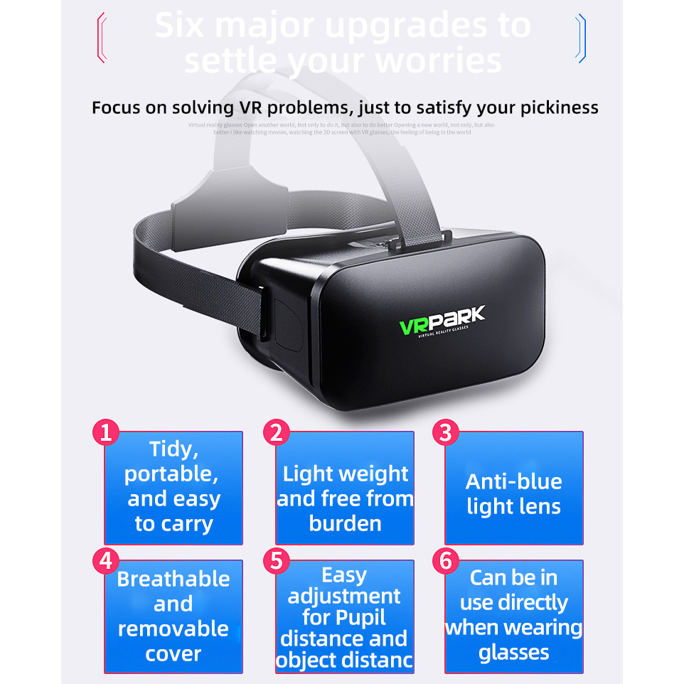 แว่นตา VR ชุดอุปกรณ์เสมือนจริง - Gaming Accessories For 8 Year Old บทวิจารณ์และราคา