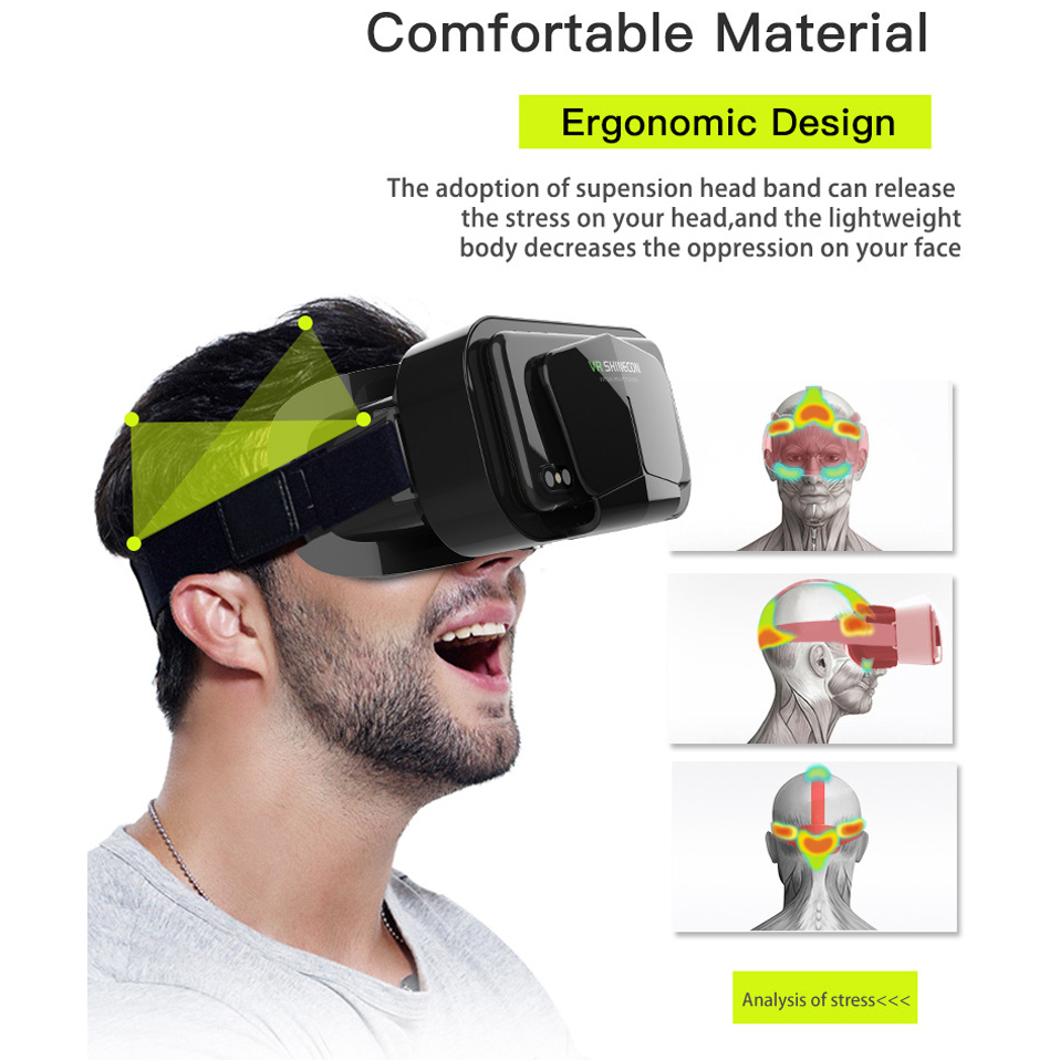 แว่นตา Shinecon VR 3D อุปกรณ์เ - Gaming Accessories For 8 Year Old บทวิจารณ์และราคา