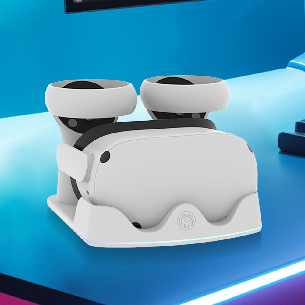 แท่นชาร์จสำหรับ Meta Quest 3S  - Headset Stand Rgb บทวิจารณ์และราคา