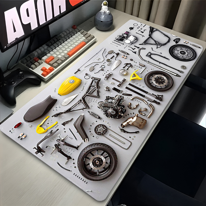 แผนภาพการถอดประกอบ แผ่นรองเมาส - Gaming Accessories Laptop บทวิจารณ์และราคา