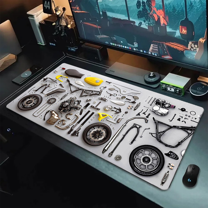 แผนภาพการถอดประกอบ แผ่นรองเมาส - Gaming Accessories Laptop บทวิจารณ์และราคา