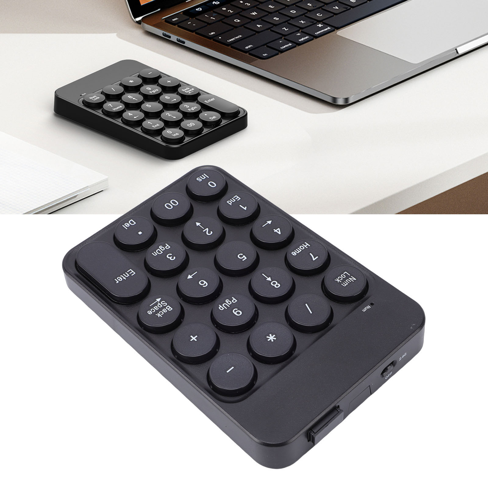 แป้นพิมพ์ตัวเลขขนาดเล็กพร้อมปุ - Keyboard Numpad Separate บทวิจารณ์และราคา