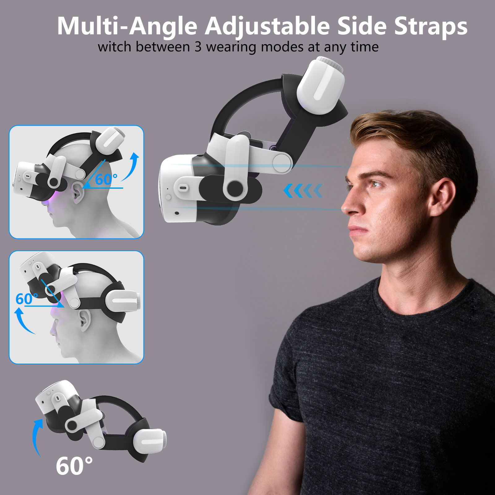 สายคาดศีรษะปรับได้สำหรับ Meta  - Gaming Accessories Vr บทวิจารณ์และราคา