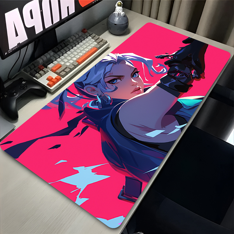 แผ่นรองเมาส์เกม Valorant Jett  - Gaming Accessories For Gaming Laptop บทวิจารณ์และราคา