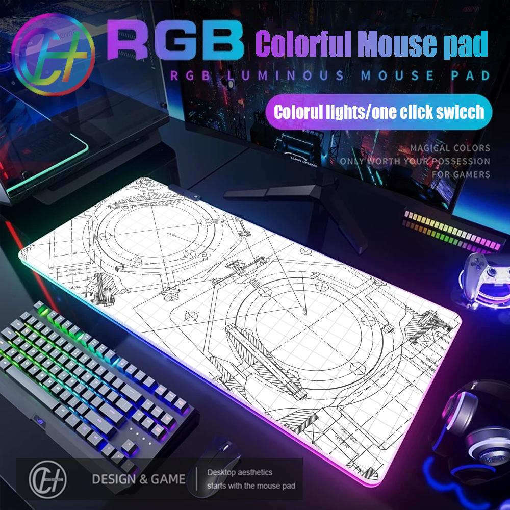 แผ่นรองเมาส์ RGB สำหรับวาดแบบก - Gaming Accessories Drawing บทวิจารณ์และราคา