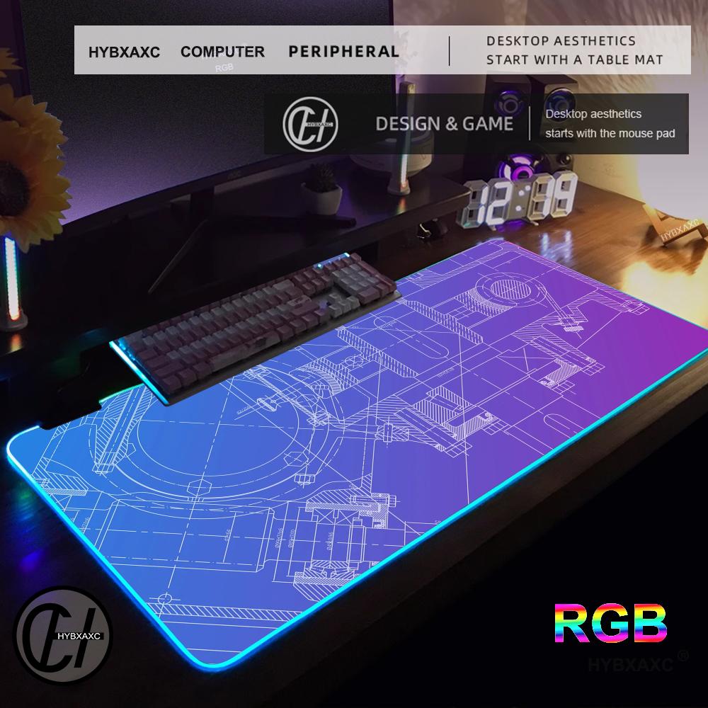 แผ่นรองเมาส์ RGB สำหรับวาดแบบก - Gaming Accessories Drawing บทวิจารณ์และราคา
