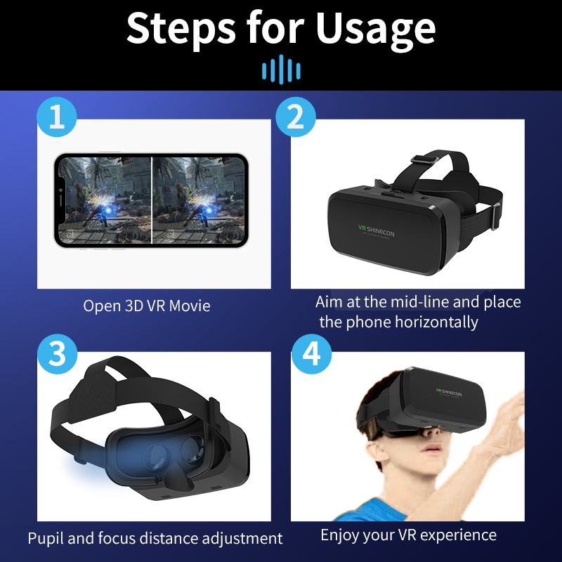 แว่นตา VR ชุดหูฟัง 3 มิติ อุปก - Gaming Accessories For 8 Year Old บทวิจารณ์และราคา