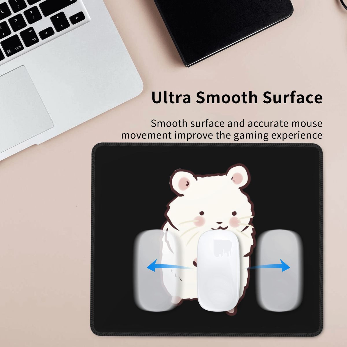 แผ่นรองเมาส์หลายขนาด ลายหนูแฮม - Gaming Accessories Drawing บทวิจารณ์และราคา