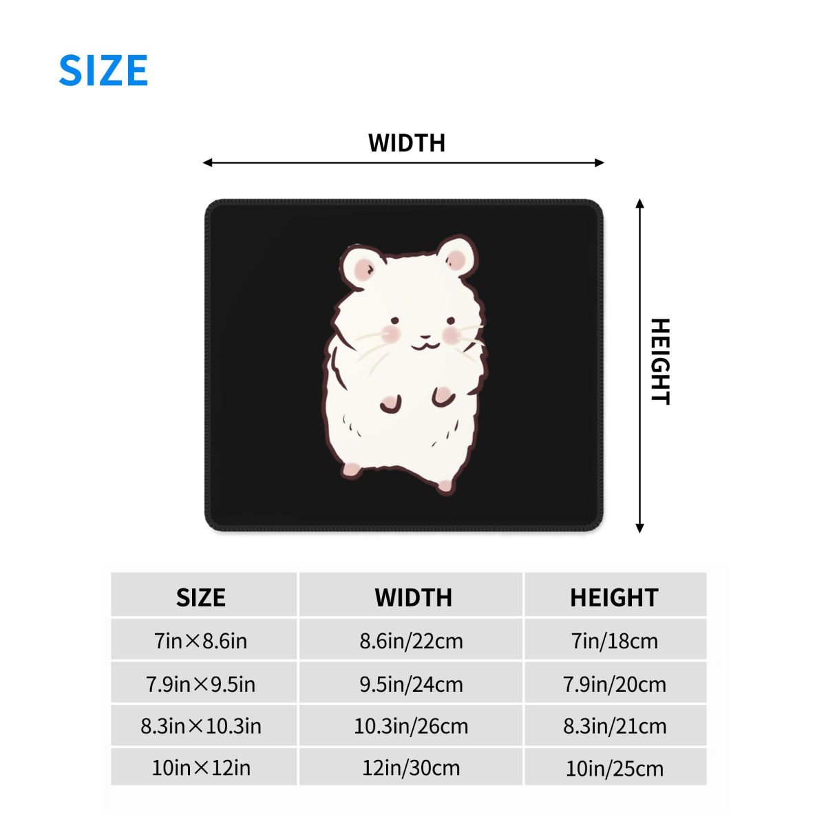 แผ่นรองเมาส์หลายขนาด ลายหนูแฮม - Gaming Accessories Drawing บทวิจารณ์และราคา