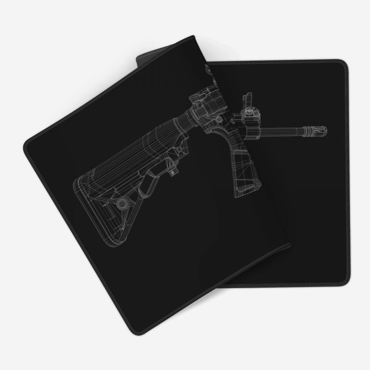 แผ่นรองเมาส์ขนาดใหญ่ ลายปืน ดี - Gaming Accessories Drawing บทวิจารณ์และราคา